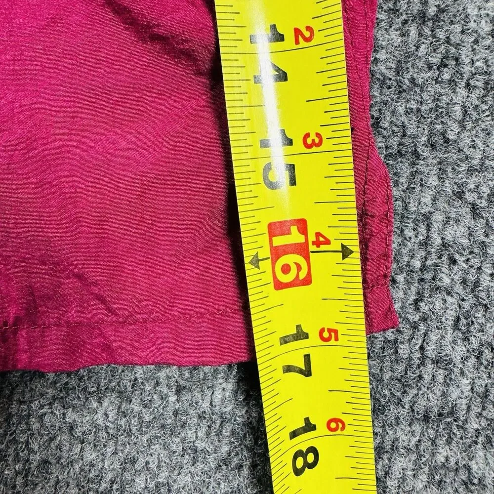 Vintage 90s Speedo Spell Out Swim Trunks Men's Colorblock Pink Navy Shorts Retro